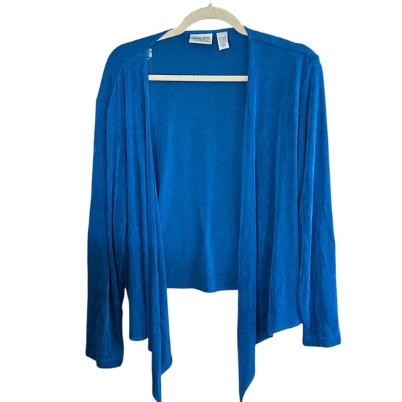 Chicos Travelers Tie-Front Cardigan - Picture 2 of 3